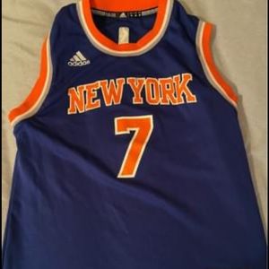 Carmelo Anthony Knicks youth medium jersey.